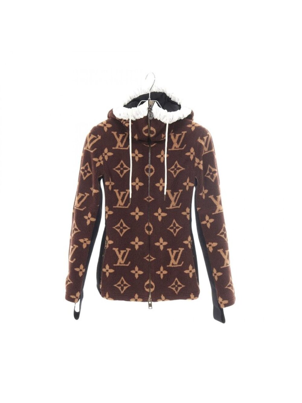 Louis Vuitton Jacket Monogram Fleece Hooded Teddy